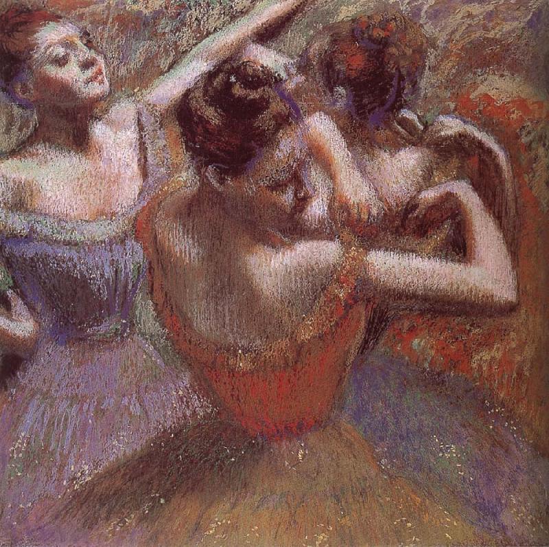 Edgar Degas Dancer triming dress Sweden oil painting art